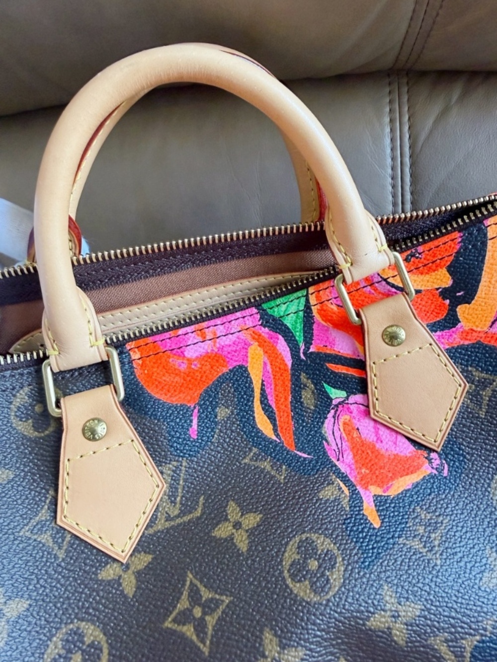 LOUIS VUITTON Stephen Sprouse Roses Speedy 30 Monogram Classic Bag - Picture 9 of 15